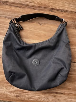 Bolso de hombro Kipling gris