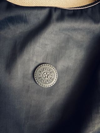 Bolso de hombro Kipling gris