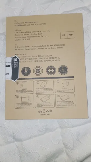 Protettore Schermo iPad 10ª Generazione