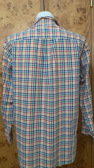 Camicia a quadri vintage Marella tg 44