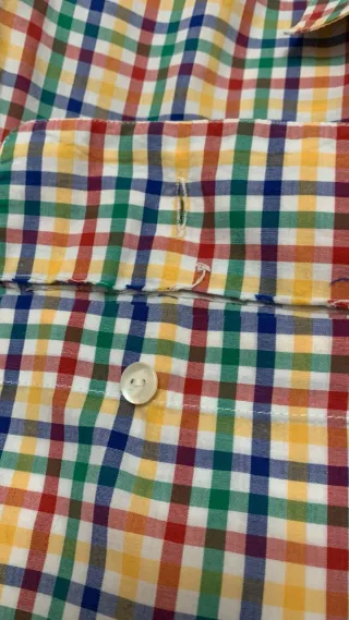 Camicia a quadri vintage Marella tg 44