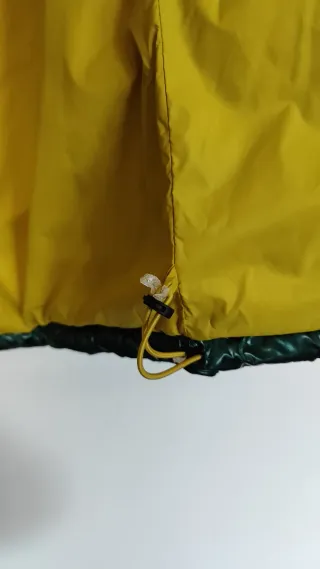 Plumífero Bimba y Lola verde metalizado