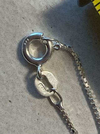 Catenina Argento 925 con Ciondolo opale egiziano