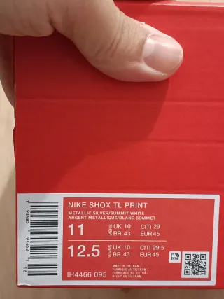 T45 Nike Shox TL Print