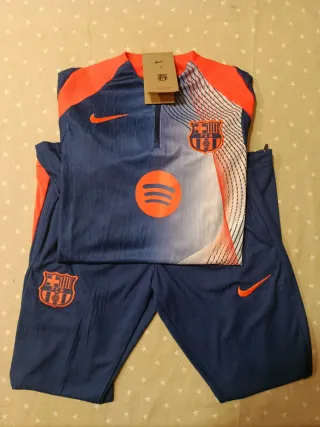 Chándal Nike FC Barcelona Azul Naranja