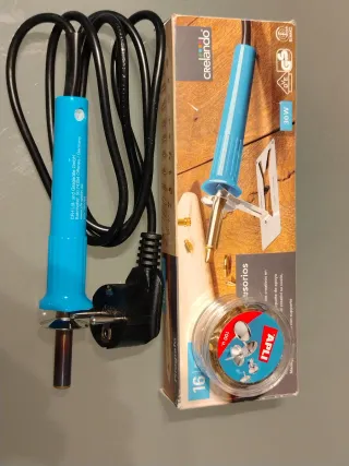 Pirógrafo Crelando 30W con accesorios