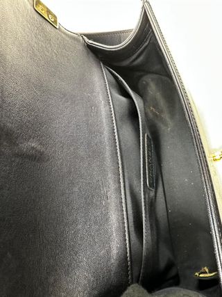 Bolso Chanel Boy Azul y Rojo