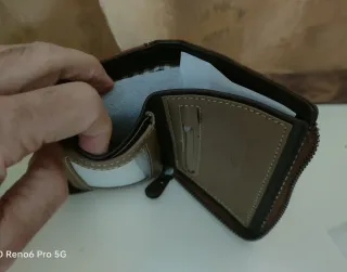 Cartera Billetera Hombre Marrón Nueva