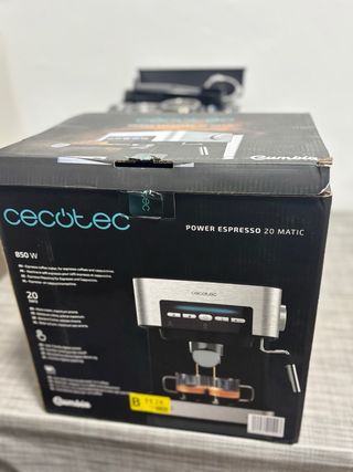 Cafetera Cecotec Power Espresso 20 Matic