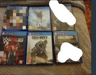 PS4 Juegos: FIFA 14, Battlefront, Black Ops III, W