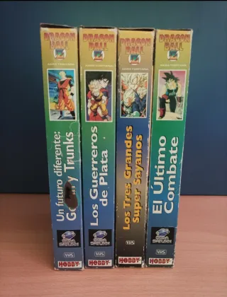 Colección VHS Dragon Ball Z HOBBY CONSOLAS-4 Pelis