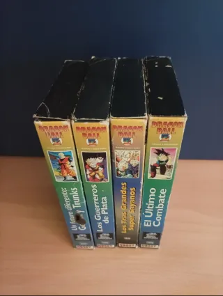 Colección VHS Dragon Ball Z HOBBY CONSOLAS-4 Pelis