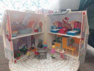 Maletín Casa Muñecas Playmobil