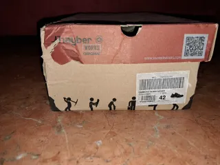 Zapato de seguridad Hayber negro y azul