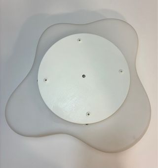 Lámpara de techo nube blanca