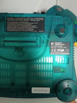 N64 Blue. Excelente. Edición limitada.