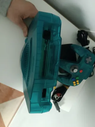 N64 Blue. Excelente. Edición limitada.