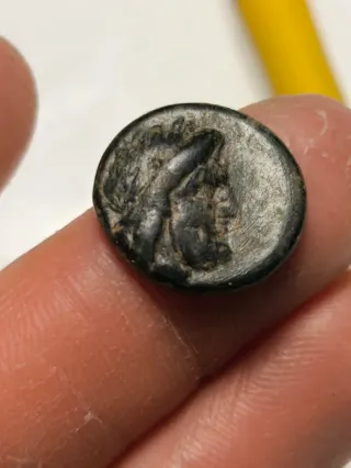 Moneda Griega Mysia Pergamo Antigua