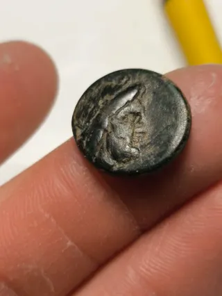 Moneda Griega Mysia Pergamo Antigua