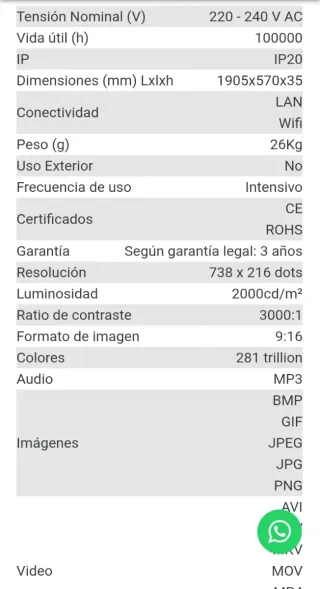 Tótem Pantalla LED Publicidad