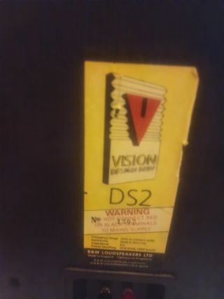 Altavoces Bowers & Wilkins Visión DS2 Negros