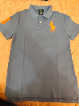 Polo Ralph Lauren Azul Claro Talla L niño