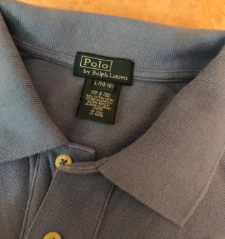 Polo Ralph Lauren Azul Claro Talla L niño