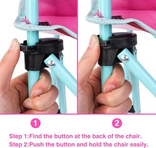 Silla Plegable Infantil Halinuia Unicornio