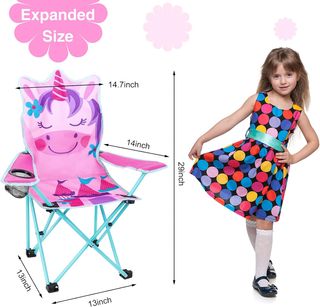 Silla Plegable Infantil Halinuia Unicornio