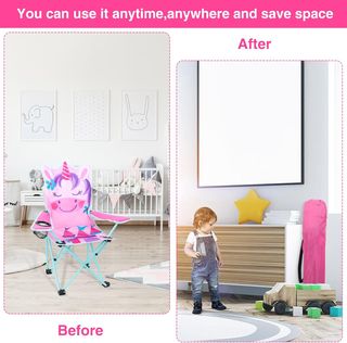 Silla Plegable Infantil Halinuia Unicornio