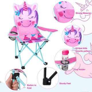 Silla Plegable Infantil Halinuia Unicornio