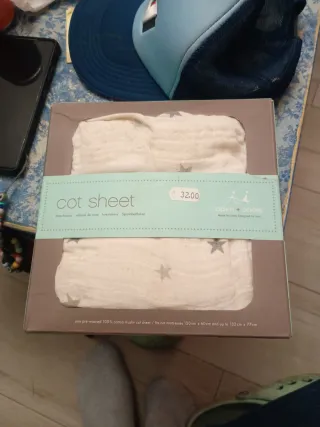 Sábanas cuna Aden + Anais 100% algodón