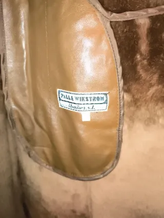 Abrigo Piel Vuelta Palle Wikström