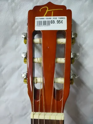 Guitarra Clásica Madera Natural