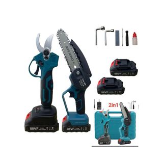 Forbici potatura 88V e motosega 6 2in1
