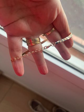 Collar y pulsera con estampado animal