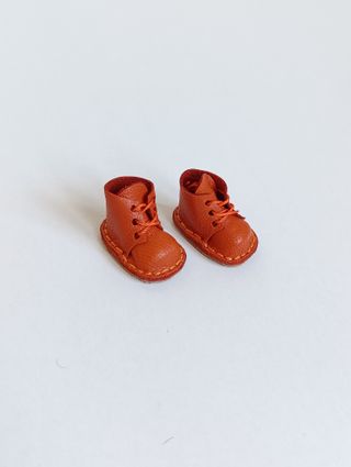 Scarpe in pelle per bambole Blythe Pullip Qbaby