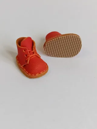 Scarpe in pelle per bambole Blythe Pullip Qbaby