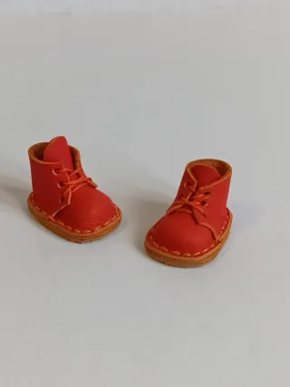 Scarpe in pelle per bambole Blythe Pullip Qbaby