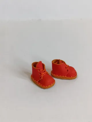 Scarpe in pelle per bambole Blythe Pullip Qbaby