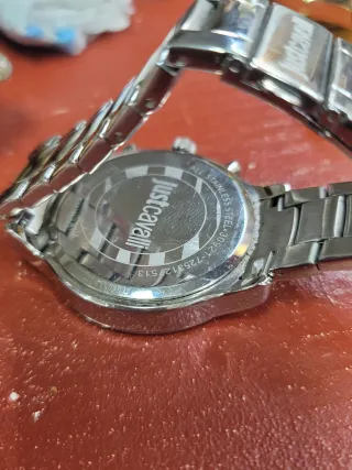 Reloj Just Cavalli Plata y Blanco