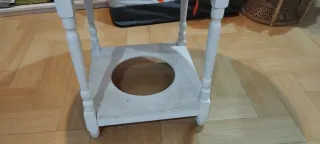 Mesa camilla redonda madera