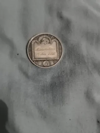 Medalla de plata con Jesús