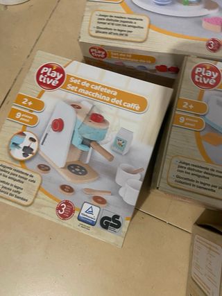 Lote Juguetes Madera Cocina Playtive