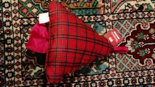 Fiocco natalizio Vesto casa rosso