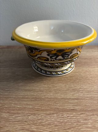 Ciotola in ceramica decorata