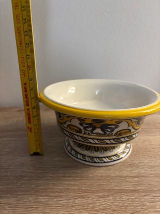 Ciotola in ceramica decorata