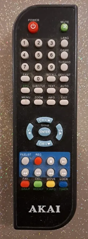 Lotto 4 Telecomandi TV/Decoder AKAI, PHILIPS, DIGI