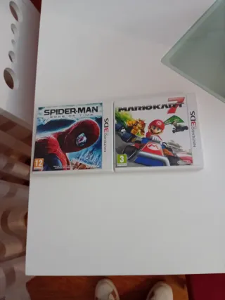 Juegos Nintendo 3DS: Spider-Man y Mario Kart 7
