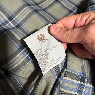 Chaqueta Belstaff Vintage de Cuero Negra Talla S